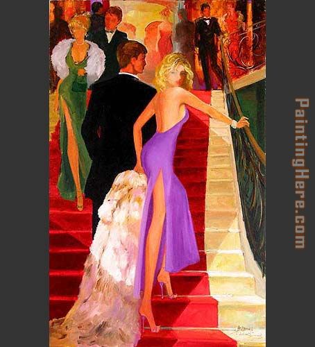 The Grand Opera painting - Avtandil The Grand Opera art painting